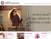 Tablet Screenshot of beautyblender.hu